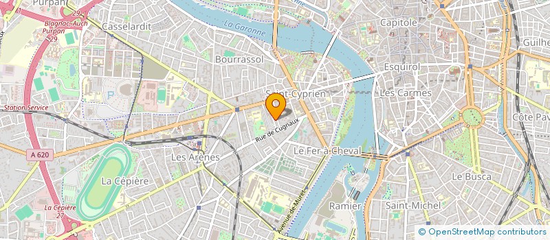 localisation de l'entreprise FRACTALE PROD à TOULOUSE