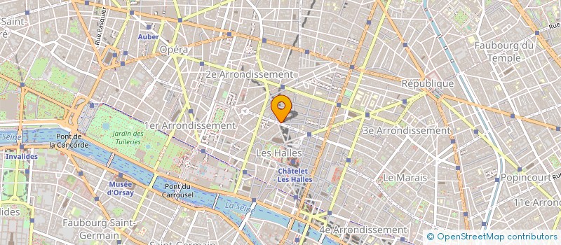 localisation de l'entreprise FRACTALES à PARIS