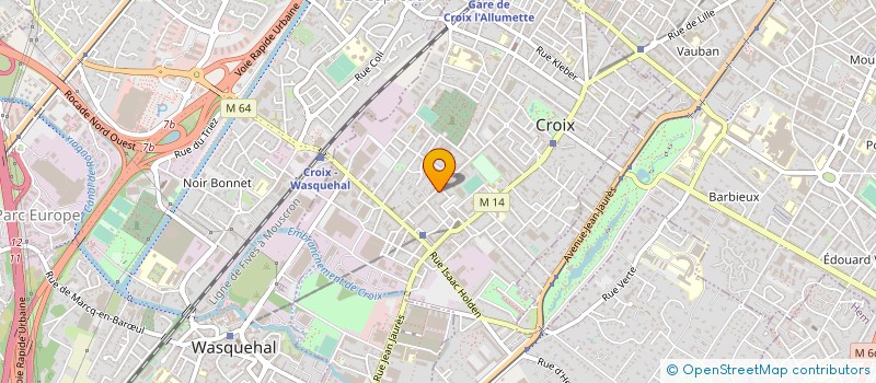 localisation de l'entreprise FRACTALES COMMUNICATIONS à CROIX