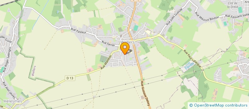 localisation de l'entreprise FRACYR  WALLERS