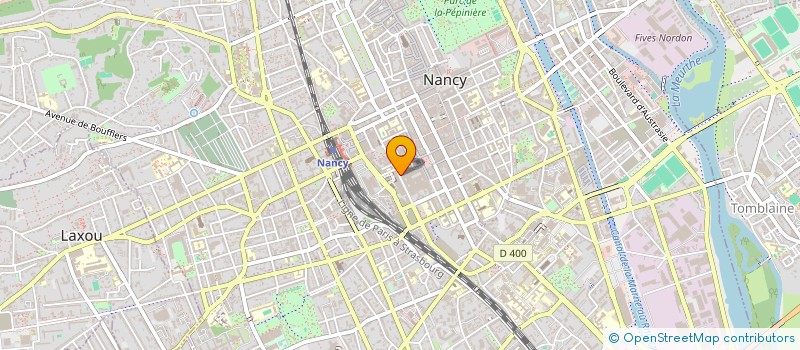 localisation de l'entreprise FRADA  NANCY