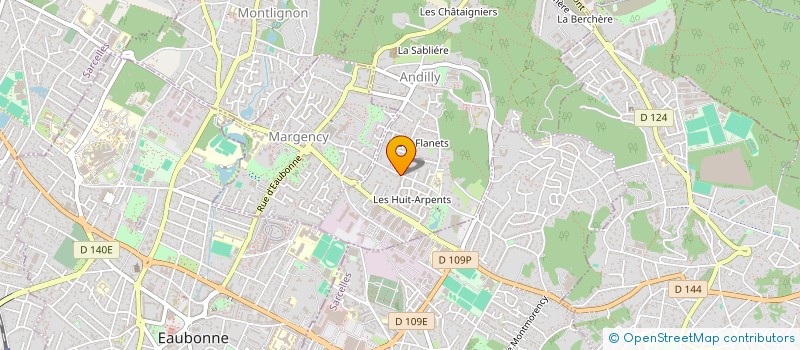 localisation de l'entreprise FRADE  ANDILLY