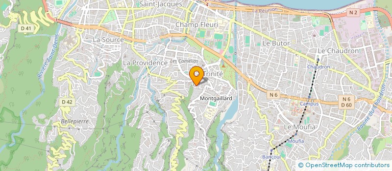 localisation de l'entreprise FRADE-GARDEUR à SAINT-DENIS