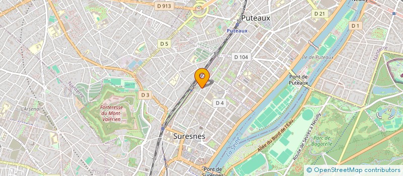 localisation de l'entreprise FRADE INVESTISSEMENT à SURESNES