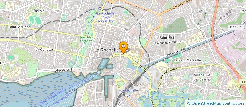 localisation de l'entreprise FRADES  LA ROCHELLE