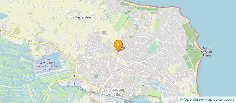 localisation de l'entreprise FRADET LAURENT  NOIRMOUTIER-EN-L'ILE