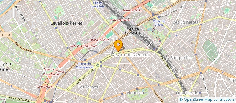 localisation de l'entreprise FRADIM à PARIS