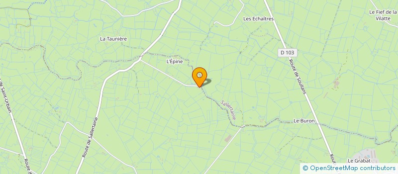 localisation de l'entreprise FRADIN  LE PERRIER