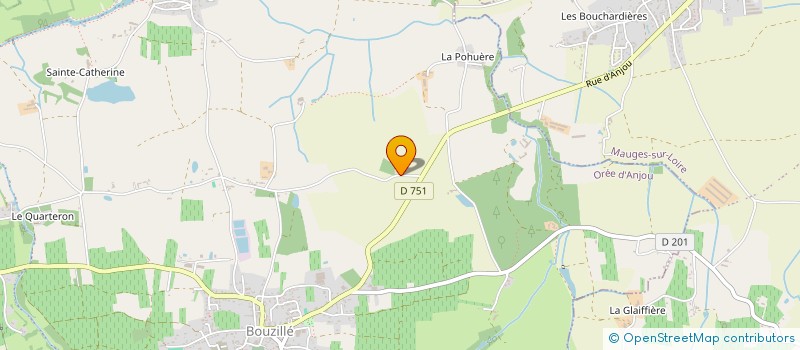 localisation de l'entreprise FRADIN TRANSPORTS à LE PALLET