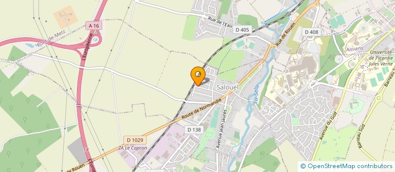 localisation de l'entreprise FRADIS MEDICAL à SALOUEL