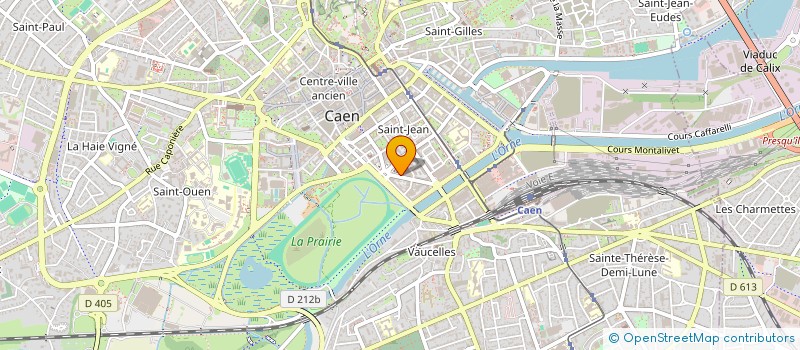 localisation de l'entreprise FRADUO CAEN à CAEN