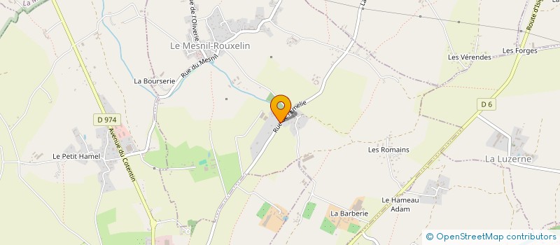 localisation de l'entreprise FRAFI  LE MESNIL-ROUXELIN