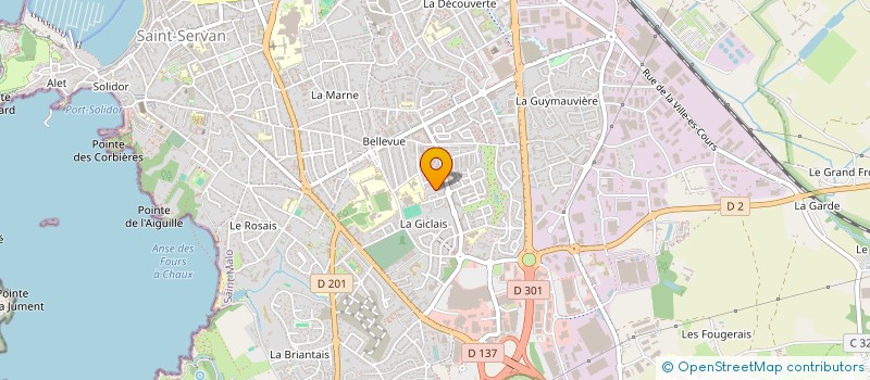 localisation de l'entreprise FRAGAMES à SAINT-MALO