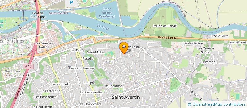 localisation de l'entreprise FRAGANCE  SAINT-AVERTIN