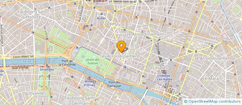 localisation de l'entreprise FRAGANCE CLUB ET COSMETICS PARIS à PARIS