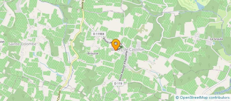 localisation de l'entreprise FRAGAUL  BELVES-DE-CASTILLON