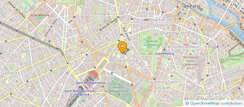 localisation de l'entreprise FRAGER                        JEAN  PARIS