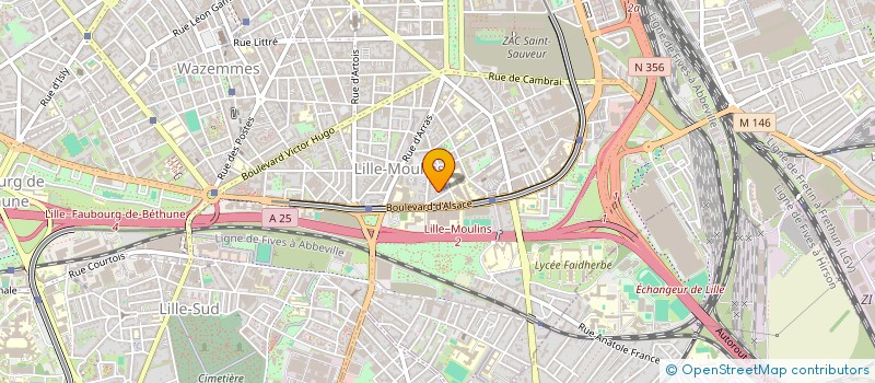 localisation de l'entreprise FRAGILE 3.03 à LILLE