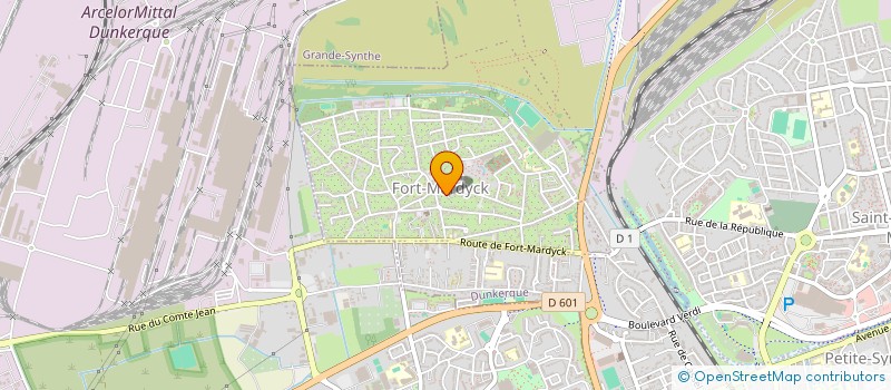 localisation de l'entreprise FRAGILE-LES-BULLES à DUNKERQUE