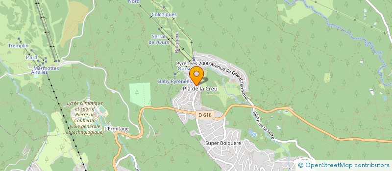 localisation de l'entreprise FRAGIM SPORT à BOLQUERE