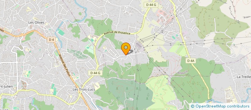 localisation de l'entreprise FRAGIS  ALLAUCH