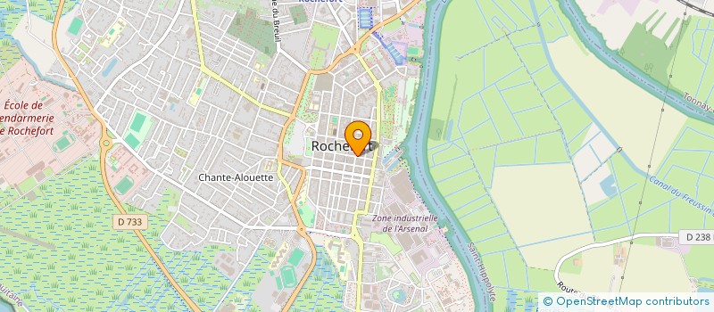 localisation de l'entreprise FRAGMENT  ROCHEFORT