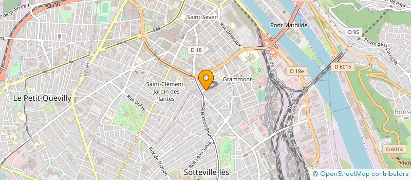 localisation de l'entreprise FRAGMENTS à ROUEN
