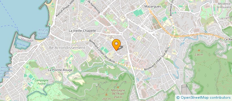 localisation de l'entreprise FRAGMENTS D ETOILES à MARSEILLE