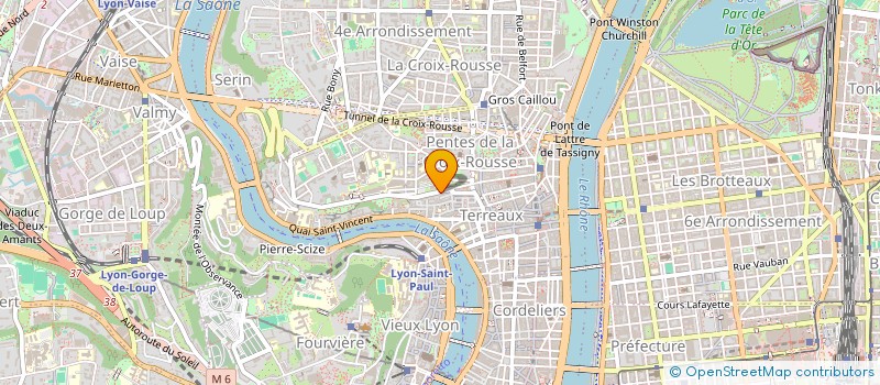 localisation de l'entreprise FRAGMENTS D'ICI DE LA à LYON