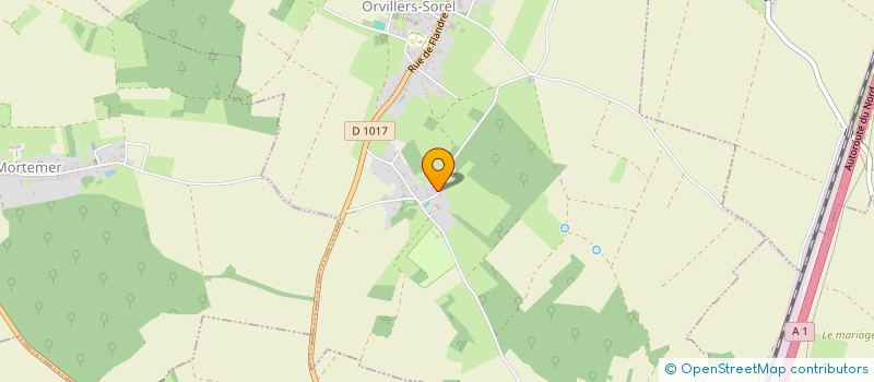 localisation de l'entreprise FRAGMENTS SACRES  ORVILLERS-SOREL