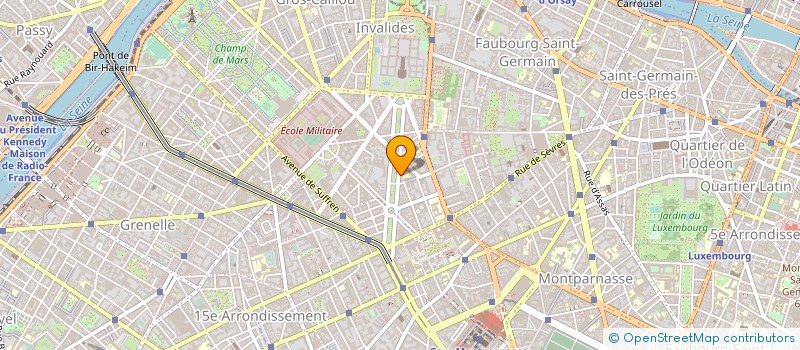 localisation de l'entreprise FRAGMENTS SAS à PARIS
