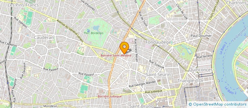 localisation de l'entreprise FRAGMENTSPROD  BORDEAUX