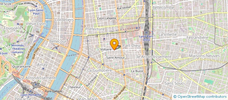 localisation de l'entreprise FRAGNE PAUL  LYON