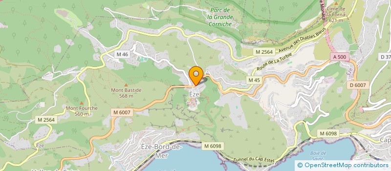 localisation de l'entreprise FRAGONARD RIVIERA  EZE