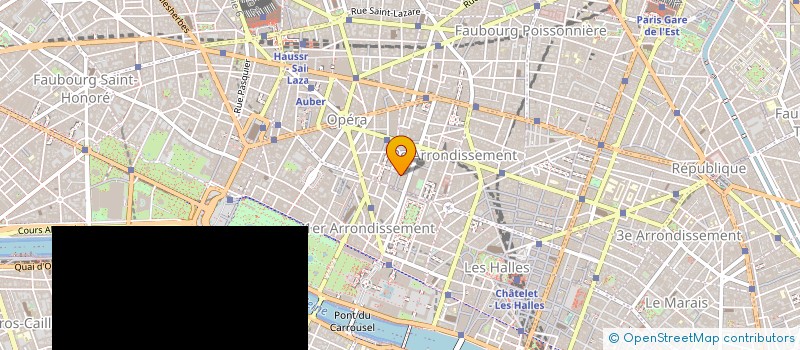 localisation de l'entreprise FRAGRANCE COSMETICS à PARIS