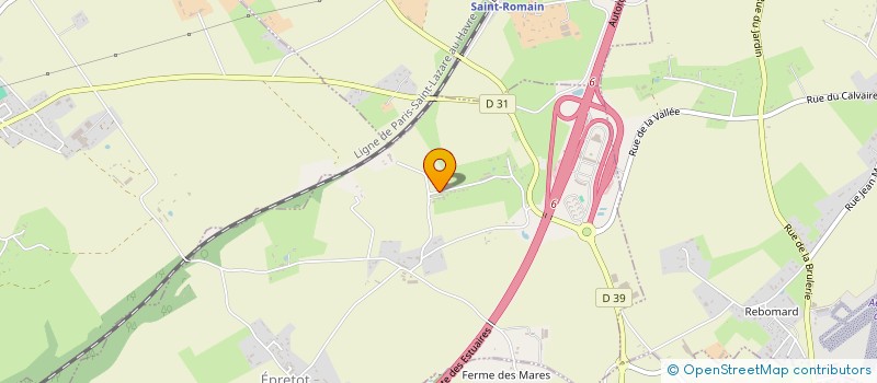 localisation de l'entreprise FRAGRANCE DIVINE  EPRETOT