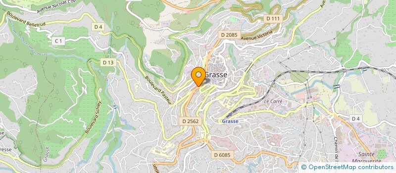 localisation de l'entreprise FRAGRANCE HOLDINGS à GRASSE