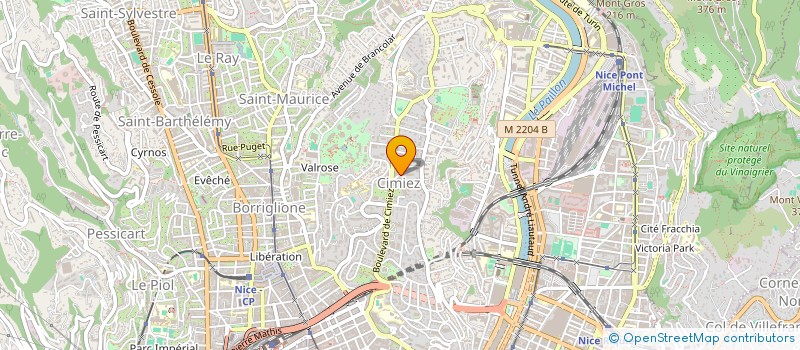localisation de l'entreprise FRAGRANCES CREATIONS à NICE