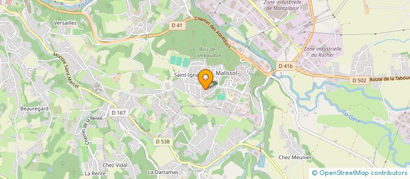 localisation de l'entreprise FRAGRANTLY à VIENNE