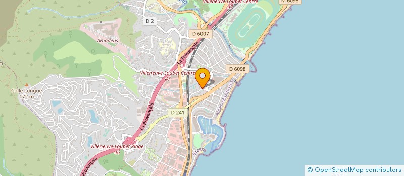 localisation de l'entreprise FRAICH'UP à GRASSE
