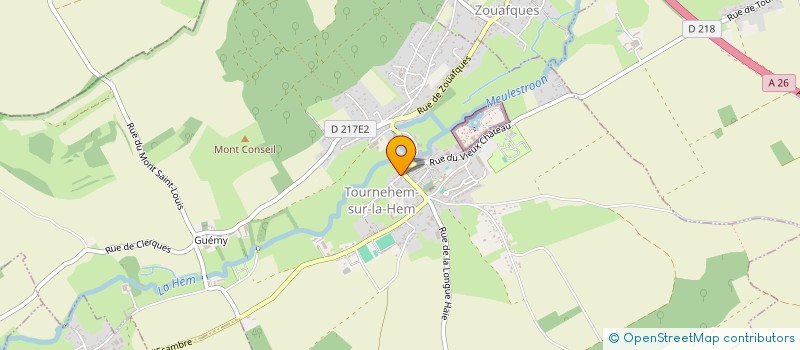 localisation de l'entreprise FRAICHEMENT FRITES  TOURNEHEM-SUR-LA-HEM