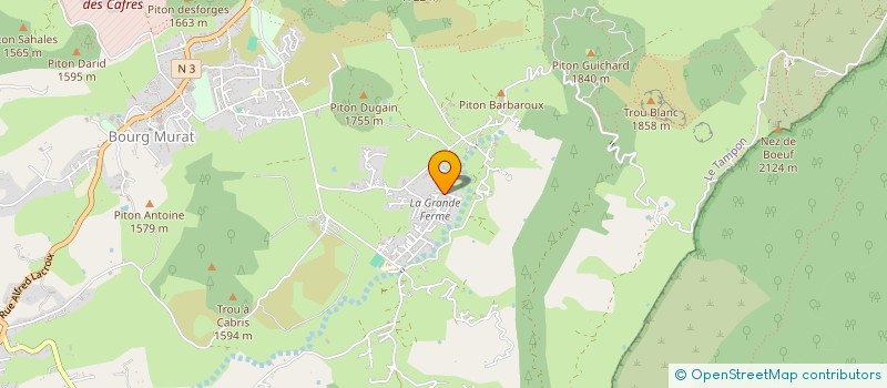 localisation de l'entreprise FRAICHEUR AUSTRALE  LE TAMPON