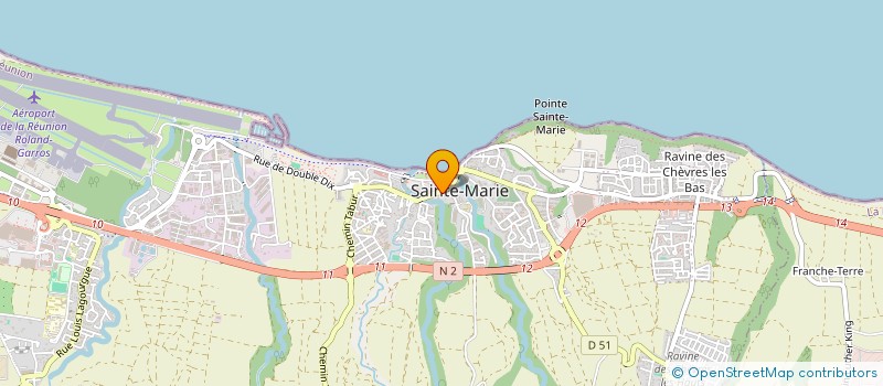 localisation de l'entreprise FRAICHEUR BY BOUTIK à SAINTE-MARIE