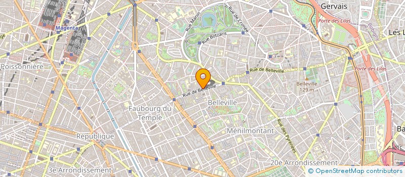 localisation de l'entreprise FRAICHEUR D AFRIQUE à PARIS