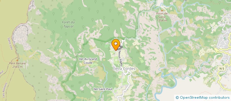 localisation de l'entreprise FRAICHEUR DE L'ILET à CILAOS