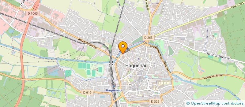 localisation de l'entreprise FRAICHEUR DISTRIBUTION à HAGUENAU