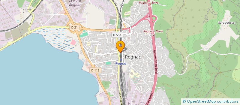 localisation de l'entreprise FRAICHEUR ET SAVEURS à ROGNAC