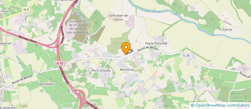 localisation de l'entreprise FRAICHEUR & FRUITS  BEZIERS