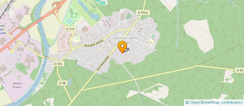 localisation de l'entreprise FRAICHHEURE à LACROIX-SAINT-OUEN