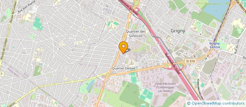 localisation de l'entreprise FRAIDISCOUNT à GRIGNY